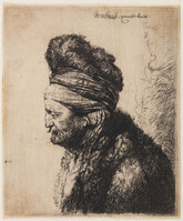 TvB G 2344
<br/>
Tweede oosterse kop
<br/>
<em>Rembrandt (1606-1669)</em>